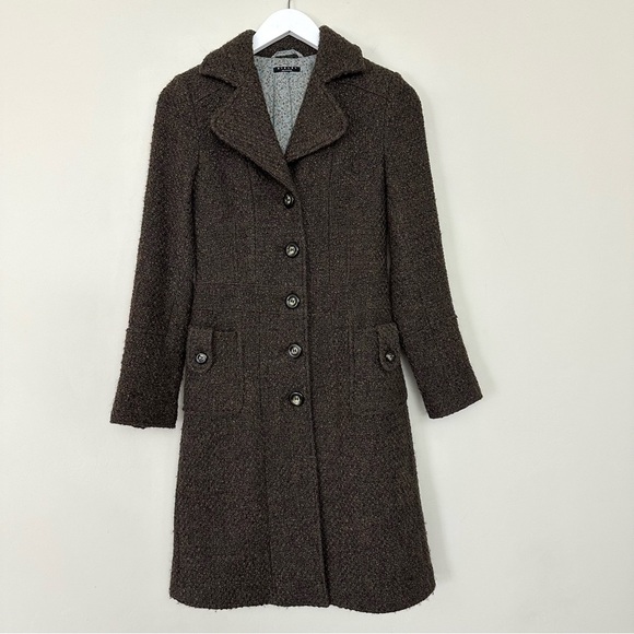 Sisley Jackets & Blazers - Sisley Long tailored tweed single breasted coat
